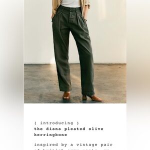 **ISO** Imogene + Willie Diana Pant in herringbone